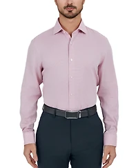 Perry Ellis Portfolio Men's King Micro-Pattern Dress Shirt