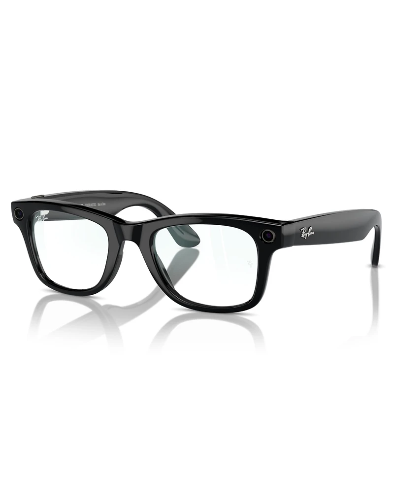 Ray-Ban Unisex Ai Meta Gen1 Wayfarer Blue Light Glasses, RW4006