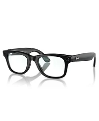 Ray-Ban Unisex Ai Meta Gen1 Wayfarer Blue Light Glasses, RW4006