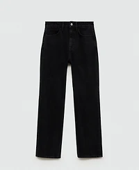 Mango Women's Matilda Medium-Rise Straight-Fit Jeans