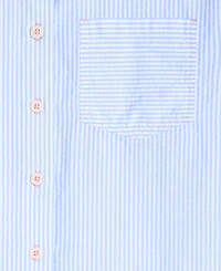 Epic Threads Little & Big Girls Cotton Seersucker Shirt, Exclusively at Macy's