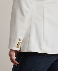 Lauren Ralph Plus Bullion Jacquard Blazer