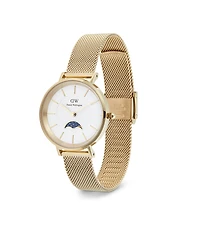 Daniel Wellington Unisex Analog Gold-Tone Stainless Steel Watch, 32mm