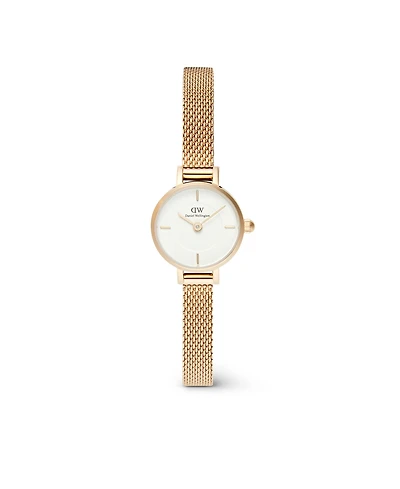 Daniel Wellington Unisex Analog Gold-Tone Stainless Steel Watch, 19mm