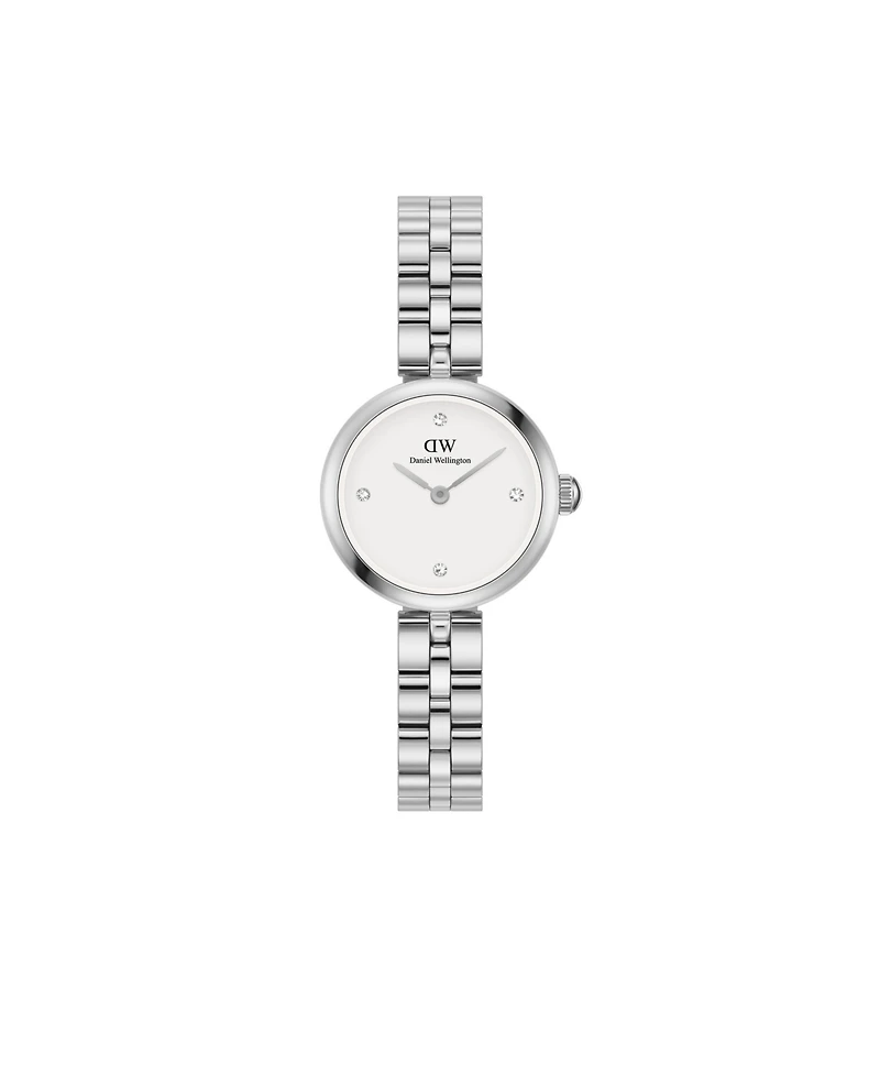 Daniel Wellington Unisex Analog Silver-Tone Stainless Steel Watch, 22mm