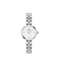 Daniel Wellington Unisex Analog Silver-Tone Stainless Steel Watch, 22mm