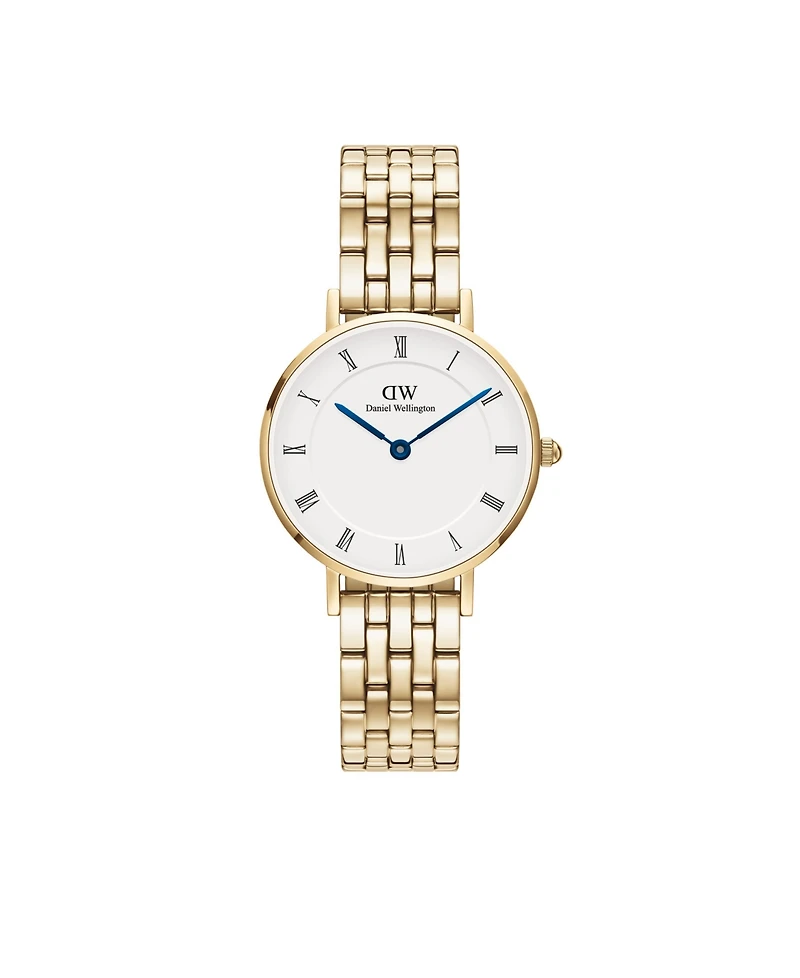Daniel Wellington Unisex Analog Gold-Tone Stainless Steel Watch, 28mm