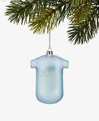 Holiday Lane Baby's First Christmas Blue Bodysuit Ornament, Macy's Exclusive