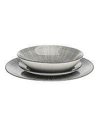 Godinger Laura Grey 12 Pc. Dinnerware Set, Service for 4
