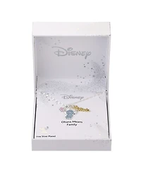 Disney Cubic Zirconia Lilo and Stitch Pendant Necklace
