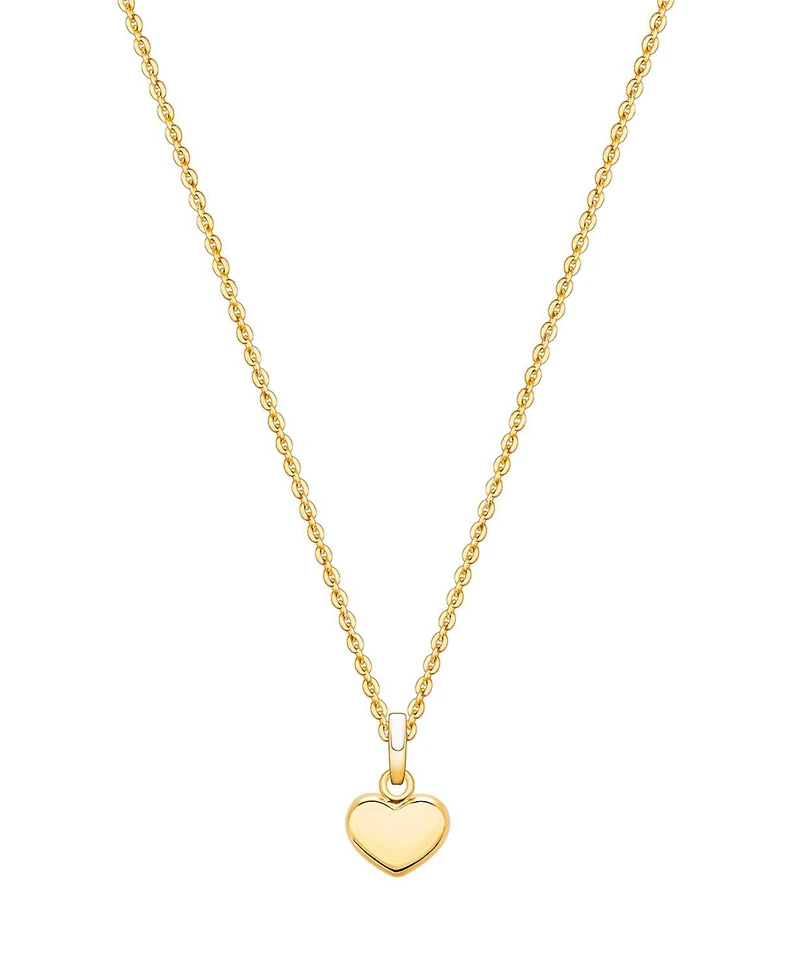 Tiny Blessings Girls Children's 14K Gold Modern Heart 12-14" Necklace