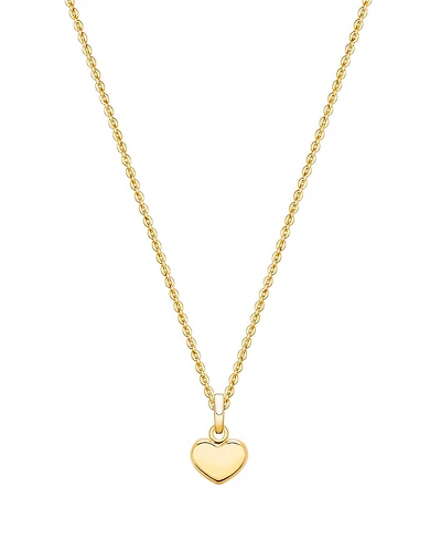 Tiny Blessings Girls Children's 14K Gold Modern Heart 12-14" Necklace