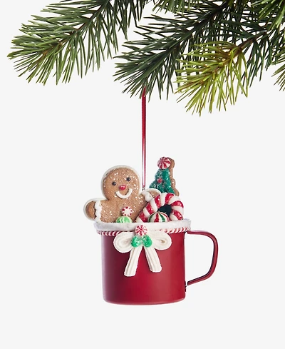 Holiday Lane Gingerbread Village Gingerbread Cup Ornament, Macy's Exclusive