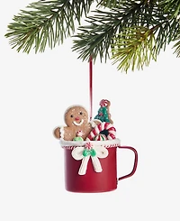 Holiday Lane Gingerbread Village Gingerbread Cup Ornament, Macy's Exclusive