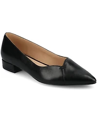 Journee Collection Women's Carmin Pointed Toe Flats