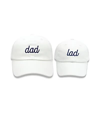 Bits & Bows Toddler Dad Lad Baseball Hat Set