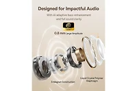 Baseus Open Earbuds True Wireless Earbuds Bluetooth 5.3 Open Ear Headphones Sport Earphones,MC1 White