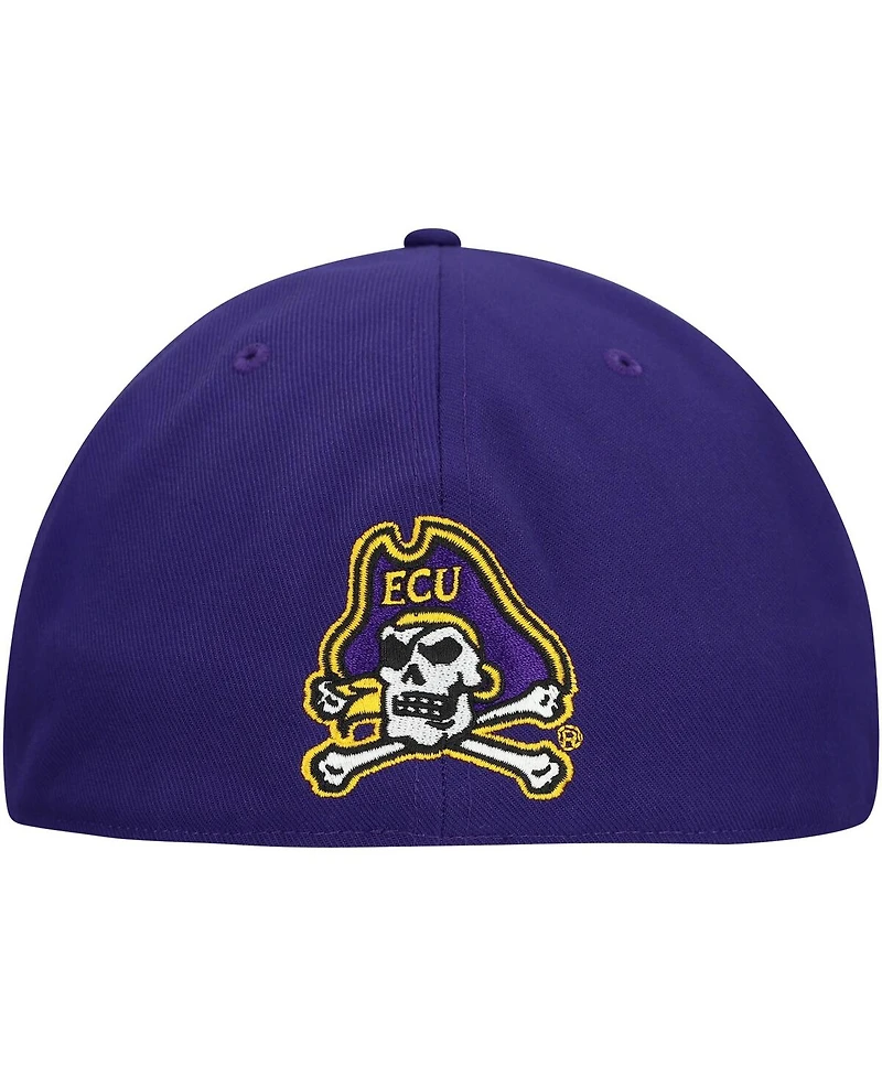 Adidas Men's Purple Ecu Pirates on Field Fitted Hat