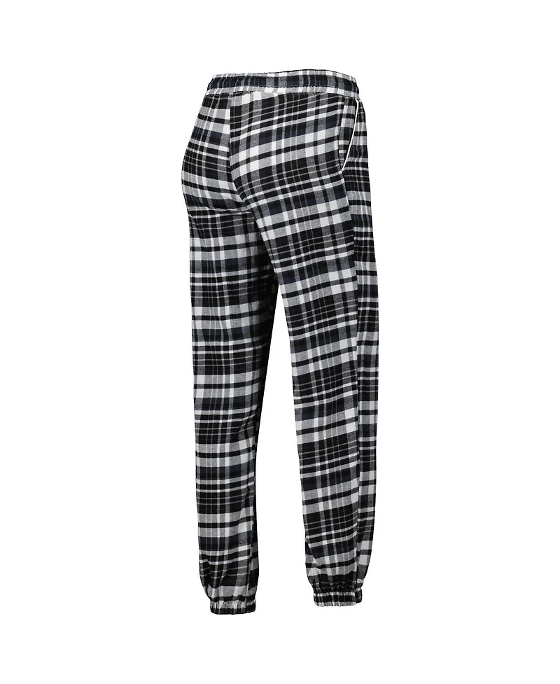 Concepts Sport Women's Black Austin Fc Mainstay Flannel Sleep Pants