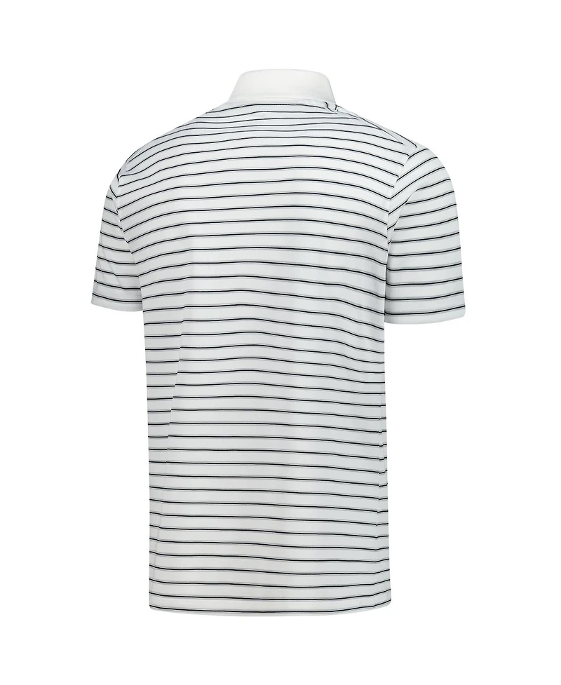 Nike Men's White 2025 The Players Victory Stripe Performance Polo Shirt