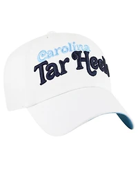 '47 Brand Women's White North Carolina Tar Heels Pensacola Clean Up Adjustable Hat