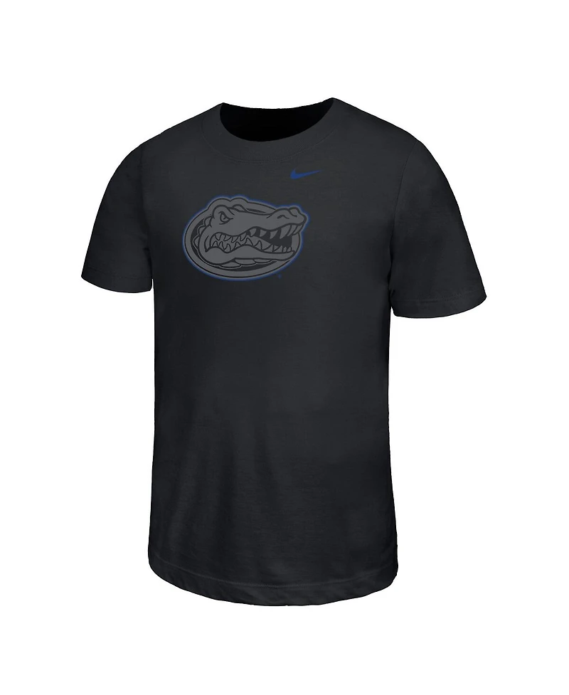 Nike Big Boys and Girls Black Florida Gators Legend Color Pop Performance T-Shirt