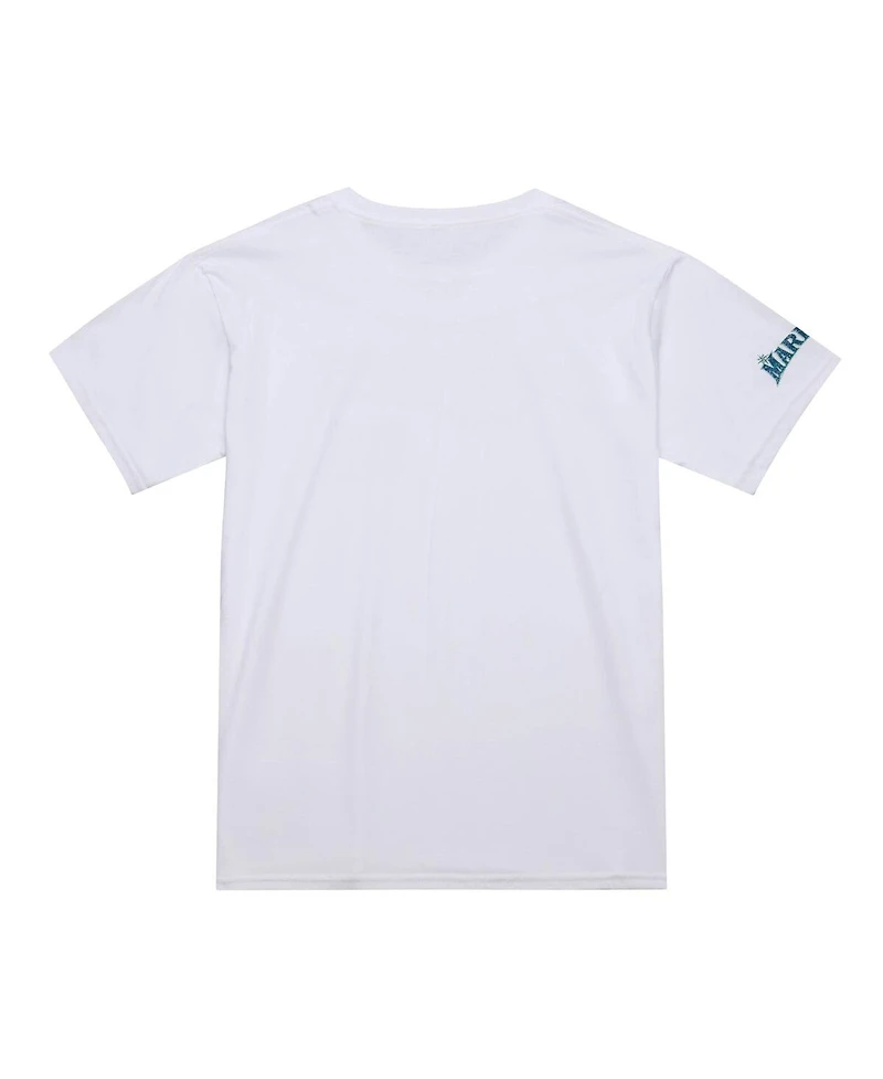 Mitchell & Ness Men's Ichiro Suzuki White Seattle Mariners Cooperstown Collection Player T-Shirt