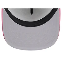 New Era Men's White/Red Boston Red Sox Retro Script Trucker 9FIFTY Snapback Hat