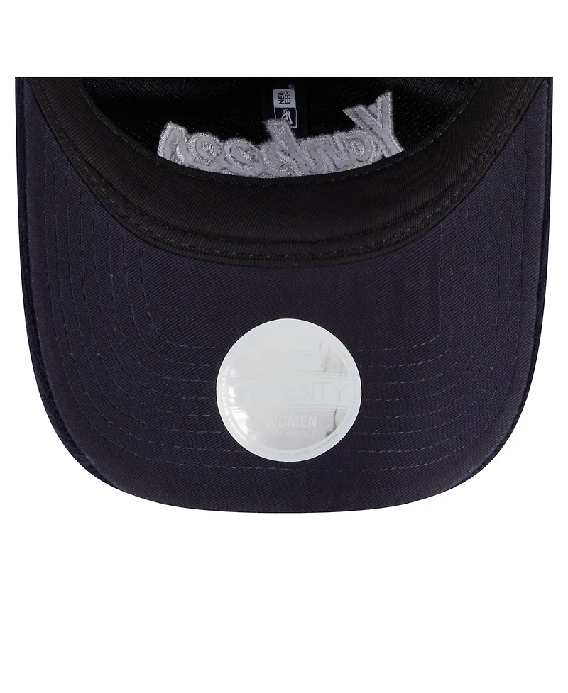 New Era Women's Navy New York Yankees Corduroy 9TWENTY Adjustable Hat