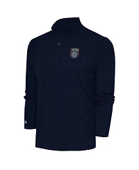 Antigua Men's Navy San Diego Fc Tribute Quarter-Zip Sweatshirt