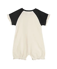 Outerstuff Baby Boys and Girls White Arizona Diamondbacks Slide Run Raglan Coveralls
