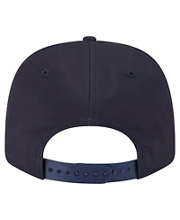 New Era Men's Navy Houston Astros Circle Patch 9SEVENTY Stretch-Snap Hat