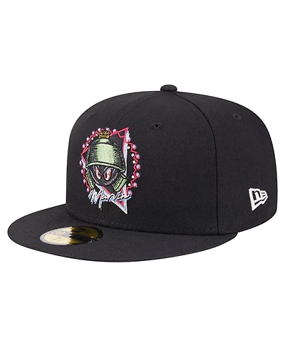 New Era Men's Black Looney Tunes Color Pack 59FIFTY Fitted Hat
