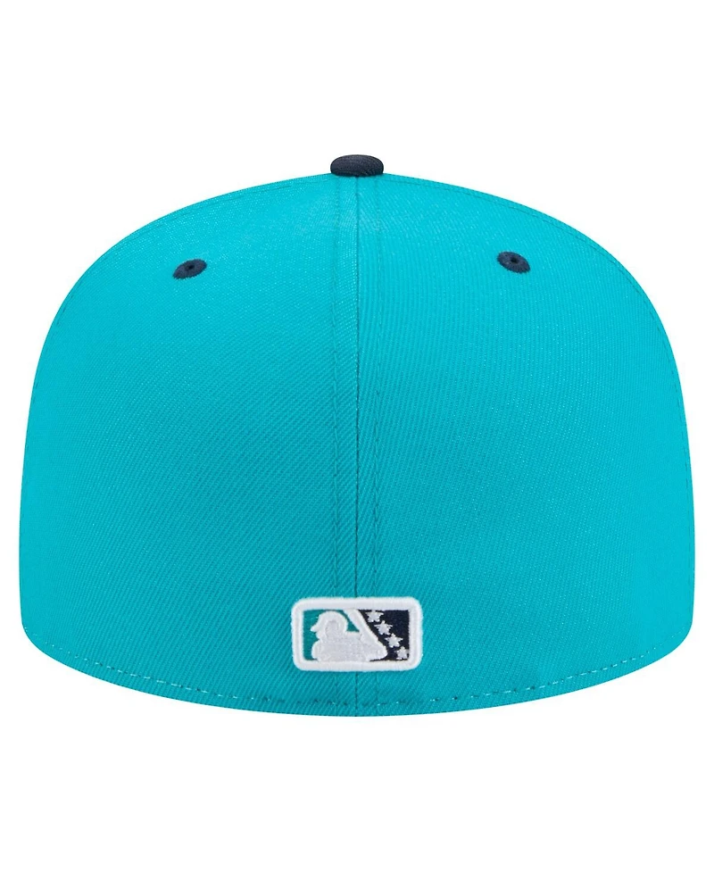 New Era Men's White Nashville Sounds Copa de la Diversion 59FIFTY Fitted Hat