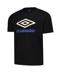 Umbro Men's Black El Salvador National Team Graphic T-Shirt