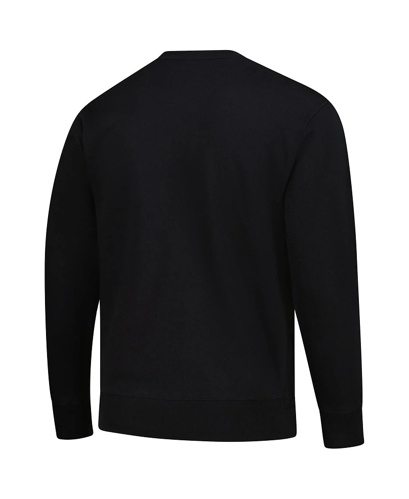 Mitchell & Ness Men's Black Kentucky Wildcats Elite Script Pullover Sweatshirt