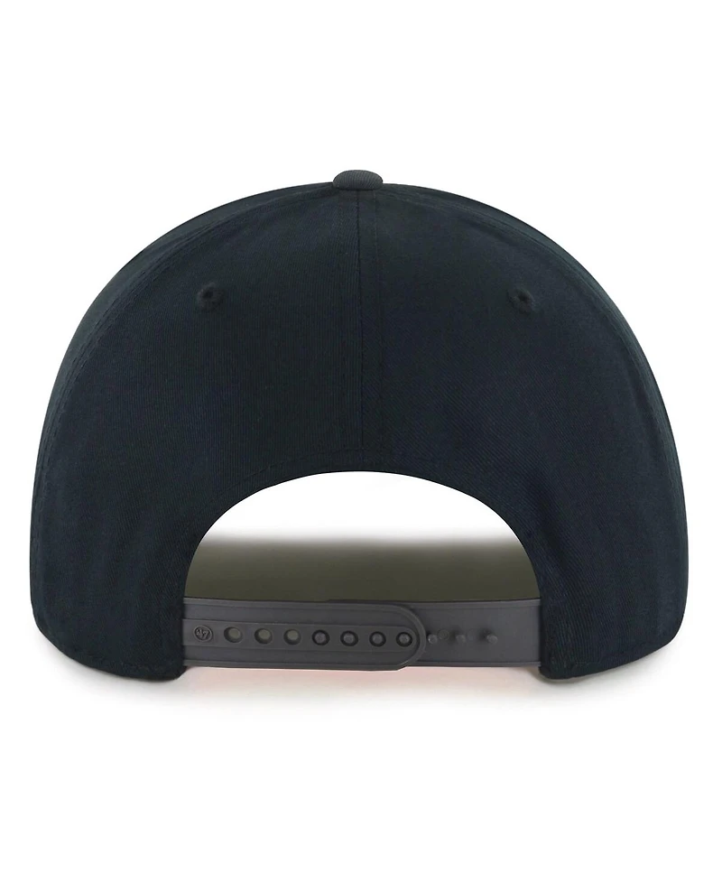 '47 Brand Men's Black/Charcoal Vegas Golden Knights Drop Shadow Rope Hitch Adjustable Hat