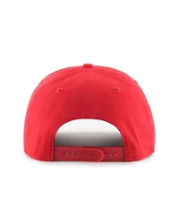 '47 Brand Men's Red Nc State Wolfpack Flip Script Hitch Adjustable Hat