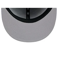 New Era Men's Royal Texas Rangers Yarn Stitch 59FIFTY Fitted Hat