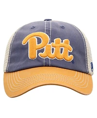 Top of the World Men's Royal/Natural Pitt Panthers Off-Road Trucker Adjustable Hat