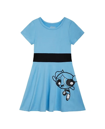 Powerpuff Girls Toddler The Bubbles Blossom Buttercup Cosplay Dress to