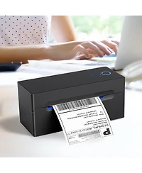 Bluetooth Thermal Shipping Label Printer, Wireless 4x6 Shipping Label Printer for Shipping Packages, Support Android, iPhone and Windows, Widely Used