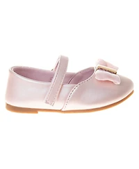 Laura Ashley Little and Big Girls Hook and Loop Dress Shoe