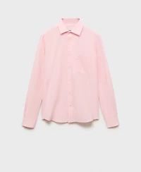 Mango Men's Classic-Fit Linen Shirt