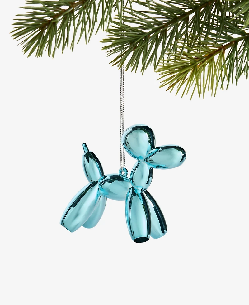Holiday Lane Merry Magic Blue Balloon Dog Ornament, Macy's Exclusive