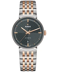 Rado Unisex Swiss Automatic Florence Two-Tone Stainless Steel Bracelet Watch 39mm