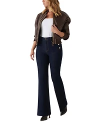 Guess Women's New Faye High-Rise Bootcut Jeans