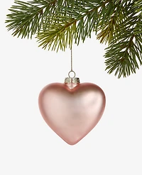Holiday Lane Our First Christmas 2025 Glass Heart Ornament, Macy's Exclusive