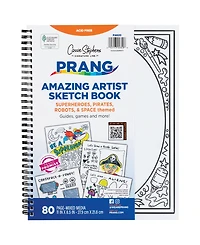 Prang Amazing Artists Sketch Book, Pack of 3