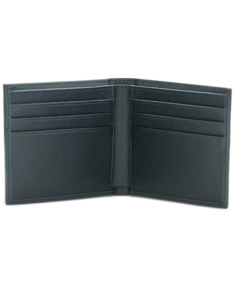 Perry Ellis Portfolio Men's Outlined Pebble Bifold Wallet